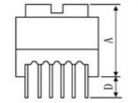 Transformador de líneas, series EE/EI/EF/EEL