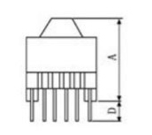 Transformador de líneas, series EER/ERL/ETD