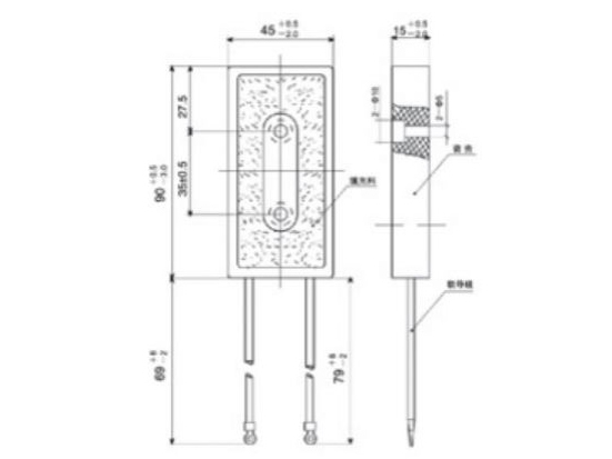 Propiedades de las resistencias cerámicas R27 