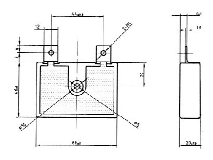Propiedades de las resistencias cerámicas R27 
