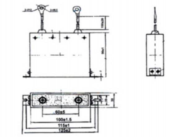 Resistencia de aluminio, serie 200W