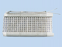 Resistor bobinado tipo lámina, serie ZBW