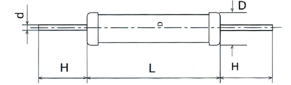 Resistencia de capa metálica, serie RJ