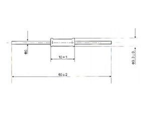 Resistencia fusible serie RXF, de alambre bobinado 
