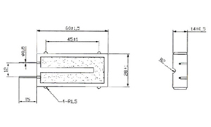 Resistencia bobinada de cerámica para vehículos 