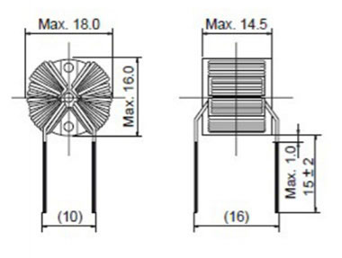 Choques de modo común, serie TCC
